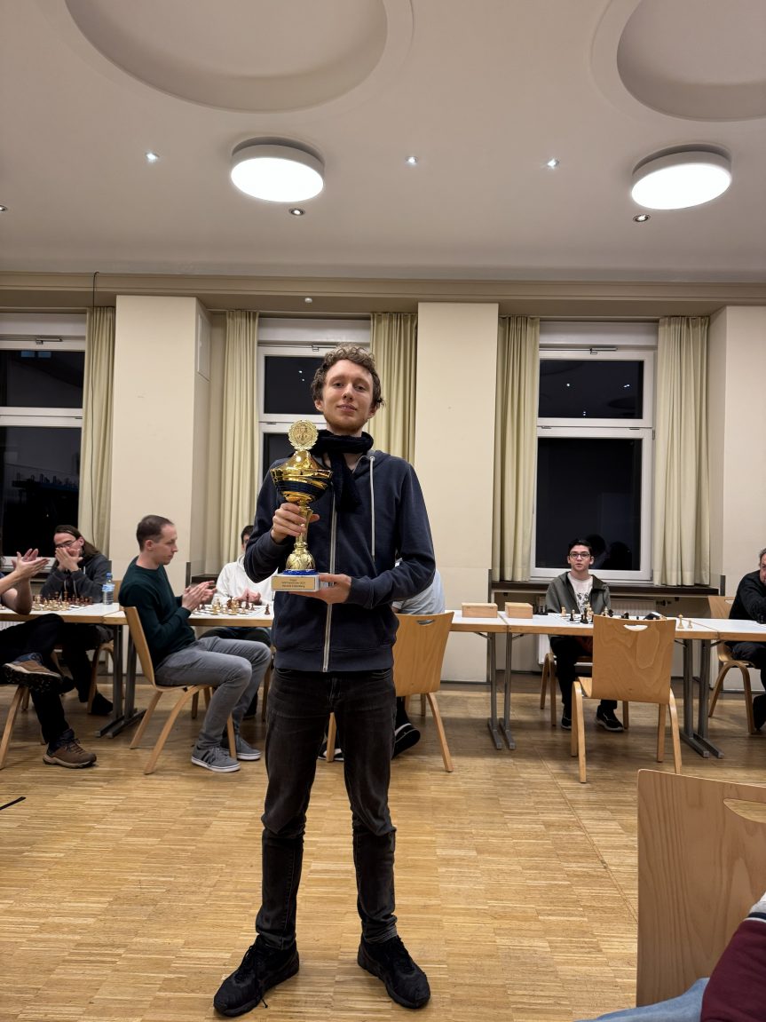 Siegerehrung Hendrik Falkenberg