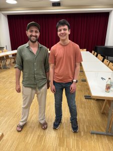Sieger Bekir Balik (rechts) und Maximilian Anders (links)