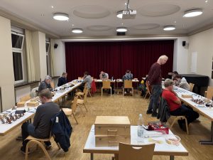 Vereinsmeisterschaft Runde 1